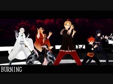 【MMDヘタリア】春待ち審神者BURNING【MMD刀剣乱舞】
