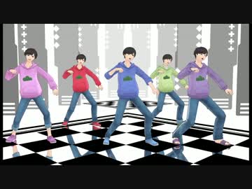 【MMDおそ松さん】一騎当千【アル虫式六つ子】