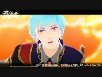 【MMD刀剣乱舞】BURNING 踊ってもらった【一期一振】