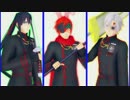 【Dグレ・MMD】アレン、ラビ、神田でWAVE
