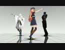 【MMD刀剣乱舞】Hotel Moonside踊ってもらった【乱・鶴・燭】