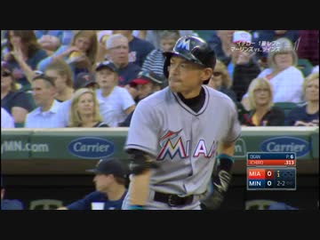 ２０１６年６月８日　イチロー　マルチ＆盗塁