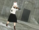 銃の発砲モーションの練習