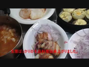 玉葱ばっかり使って料理作って見ました。