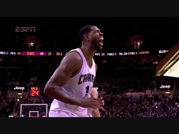【NBA】2016 Finals G3 強力リバウンダーのトリスタントンプソン