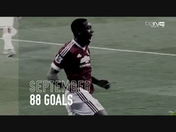 【15-16プレミアリーグ】Goals of the season 1/4