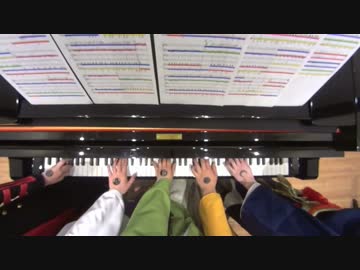 【演練】No.1 - キミの詩 ~トライアル公演 ver.~（6hands Piano）【刀鍵弾舞】