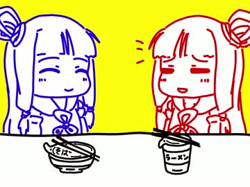 カップ麺が出来上がるのを待つ琴葉姉妹【ラーメンタイマー】