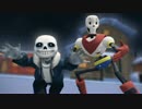 【MMD】骨兄弟でLUVORATORRRRRY!【Undertale】