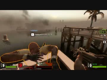 【Left4Dead2】 ぞんびにっき　4人で橋を駆け抜けろ！ １日目【実況】