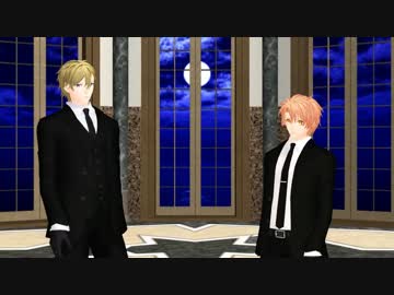 【MMDアイナナ】三月とナギで、月見夜ラビット