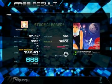 【DJMAX Trilogy】End of the moonlight -Megatonic Mix -  6K NM