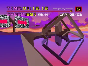 【TAS】Motor Toon Grand Prix 1 Plastic Lake