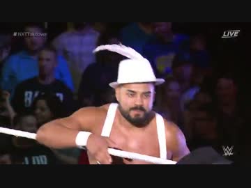 【NXT】タイ・デリンジャーvsアンドラーデ・シエン・アルマス【END】