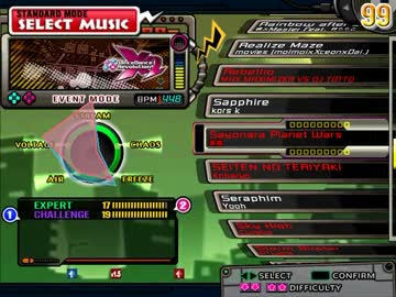 【StepMania】Sayonara Planet Warsの足譜面を作ってみた【DDR】