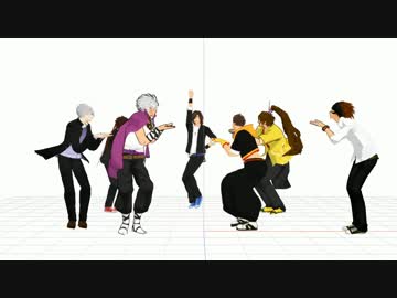 【MMD戦国BASARA】武将にかたおもい！【MMDモーショントレース】