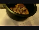CIMG5781　かぼちゃとひき肉の圧力土鍋炊飯ジャーで簡単煮物ニコ生