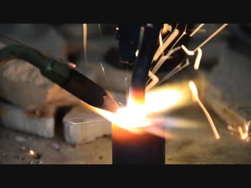 『鍛造』　鉄のヤギを作る。＋ハンドベル 　