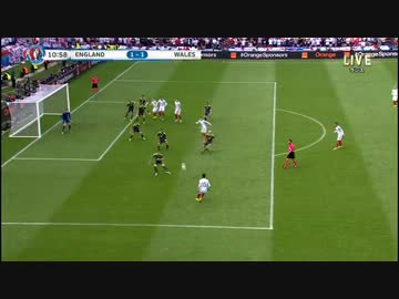 ユーロ２０１６　イングランド×ウェールズ