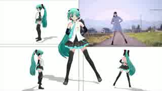 【MMD】ミクに「橙ゲノム」を1番まで踊ってもらいました【らぶ式】