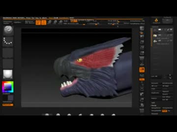 3DCGでナルガクルガを作ってみた