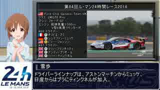 【アイマス】ECURIE M＠STER～2016ル・マン24時間 LMGTE Proクラス