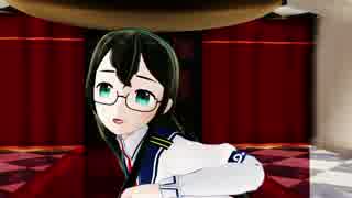 【ＭＭＤ艦これ】ドーナツホール【大淀】