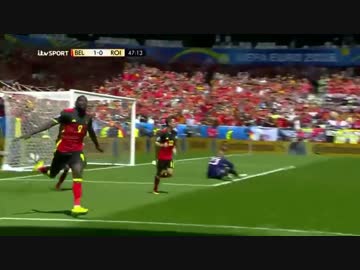 【EURO2016】 ベルギー代表 vs アイルランド代表