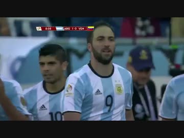 【コパ・アメリカ 準々決勝】アルゼンチン代表 vs ベネズエラ代表