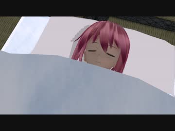 【東方MMD】白玉楼の夜中
