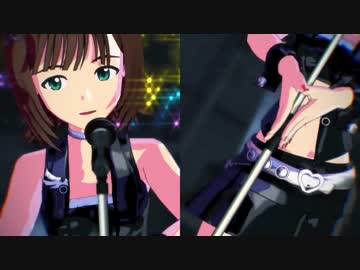 【MMD】765プロできわどいラインを攻め抜く【純情Midnight伝説】