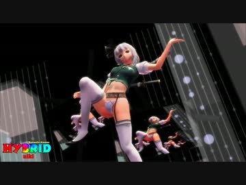 【MMD】東方霧雨魔理沙＆魂魄妖夢「HYBRID」プチ紳士