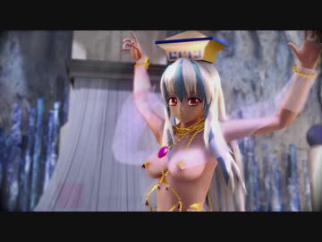 【R15】慧音が傾国のローブで「見えない黒に堕ちてゆけ」を舞う【MMD】