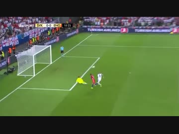 【EURO2016】 スロヴァキア代表 vs イングランド代表