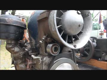 [いにしえの発動機たち] 1965年頃? スチールディーゼルエンジン135型 10馬力