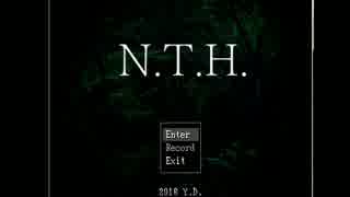【実況】謎解き探索ホラー 『N.T.H.』