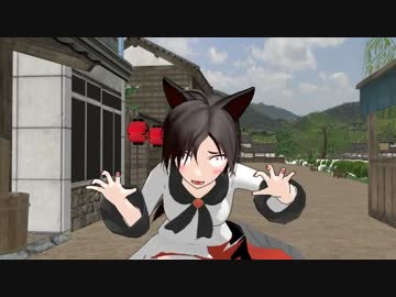 【東方MMD】影狼と蛮奇は手伝いたくない【MMD紙芝居】