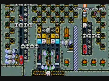 マリオメーカー　実況動画　１Ｆジャンプ１０回の面