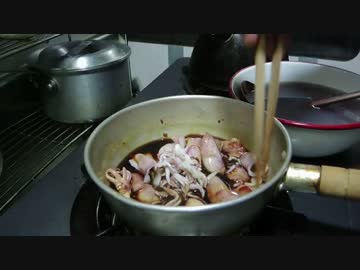 小いかの煮付け