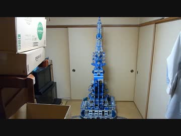 【LEGO】レゴで２メートルのスペースタワー作ってみた【ゆっくり】