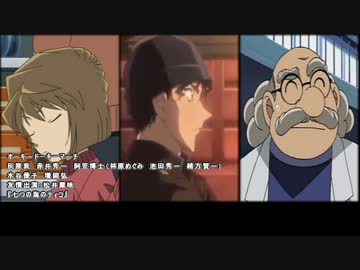 コナンとまじ快とルパンのキャラがカラオケに２次会