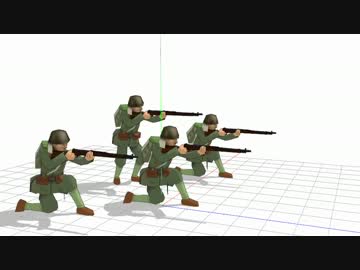 【MMD】＼撃てー！／