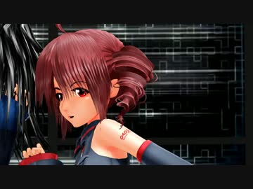 【MMD】HYBRID【UTAU5】