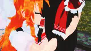 【第8回東方ニコ童祭】秘密の朝会話【東方MMD】