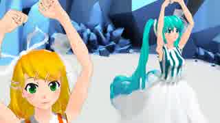 【MMD 】  Miku  _RIN  _HONOA  魔法少女まどか☆マギカ ED