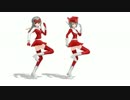 レッドちゃんとファイアさんでGirls 【MMD 自作モデル配布】