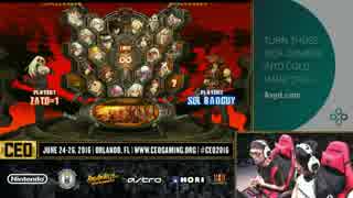 CEO2016 GGXrdR LosersFinal Marinpie vs かずのこ