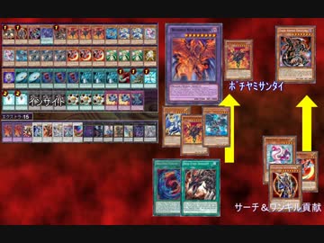 真紅眼新規入りライロカオス型レッドアイズ　【遊戯王ADS】