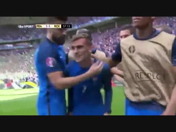 【EURO2016 フルハイライト】フランス代表 vs アイルランド代表【ベスト16】