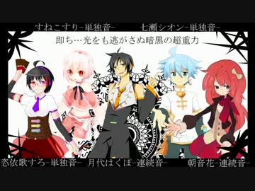 【59音源】10分間で巡るサンホラメドレー【UTAUカバー】